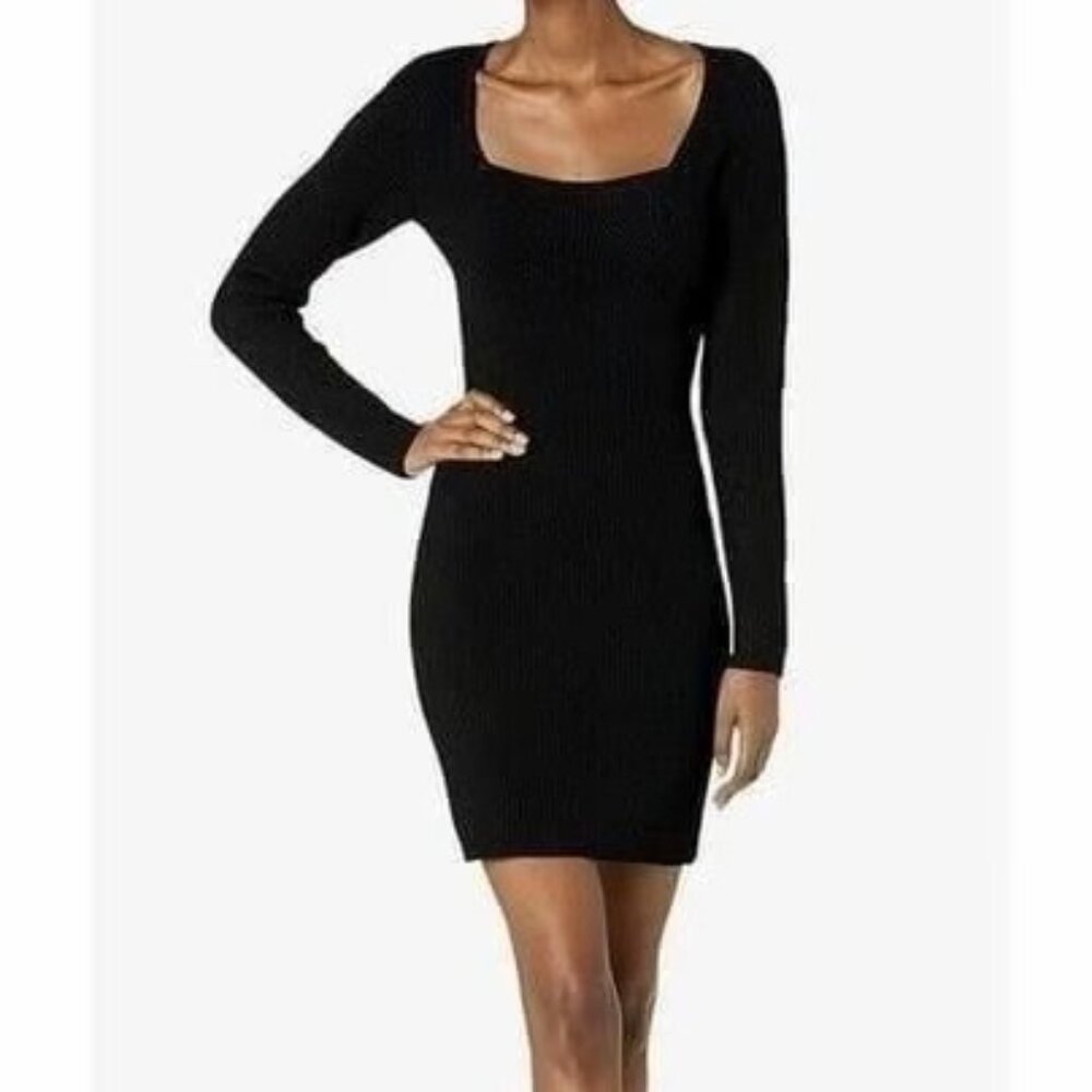 The Kooples Ribbed Knit Mini Dress